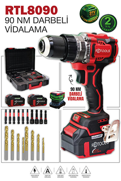 RETOOLS BORDO 90 NM VİDALAMA