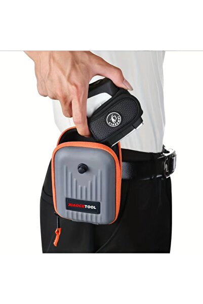 Choice Grey Golf Bag Golf Rangefinder Organizer Portable Golf PU Laser Rangef...
