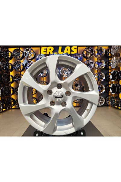 cms 4 Adet CMS-1061 7*17 5*114.3 ET40 67.1 SILVER JANT (Takım)