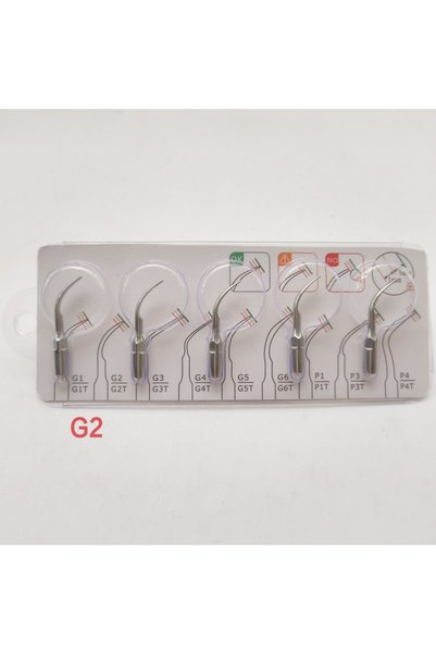 Choice14 G2 5 قطع رؤوس جهاز تنظيف الأسنان بالموجات فوق الصوتية لتنظيف الجير و...