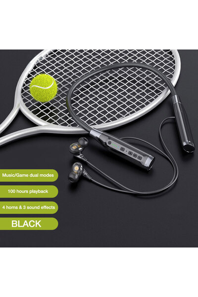 Choice black EARDECO 4 Speakers Wireless Bluetooth Headphones 5.0 Bass Earpho...