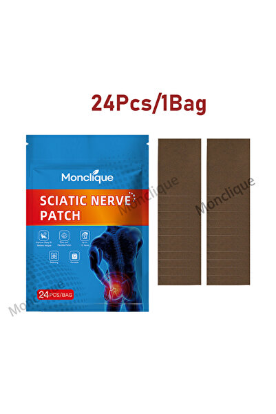 choice2 24Pcs 24-72Pcs Monclique Mugwort Warming Patch for Waist Hip Thigh Co...