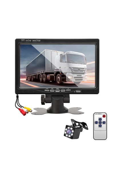 Choice Monitor With Camera Hippcron 7 inch Car Monitor Screen 2 Way Video Inp...