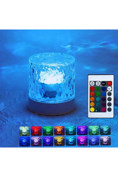 Choice 0-5W RGB WHITE RGB16 Color Water Ripple Ambient Light, Bedroom Light a...