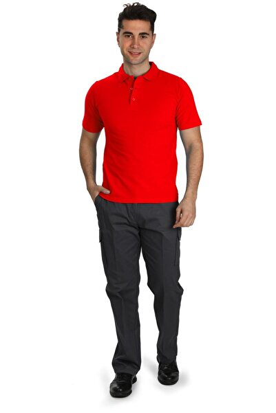 SAYGINLAR İŞ TEKSTİLİ T-shirt Polo Neck Short Sleeve