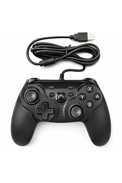 YUES Switch Uyumlu Kablolu Oyun Kolu | PC Destekli, Düşük Gecikme, Ergonomik ...