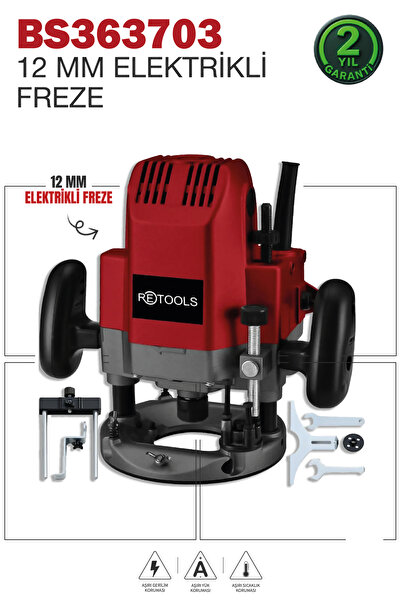 RETOOLS BORDO 12 MM ÇİFT KOLLU FREZE
