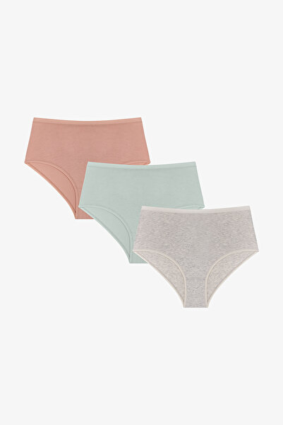 Penti Softies Yüksek Bel 3'lü Slip Külot