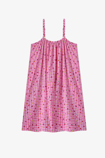 Penti Girl's Picnic Fruit Patterned Dress