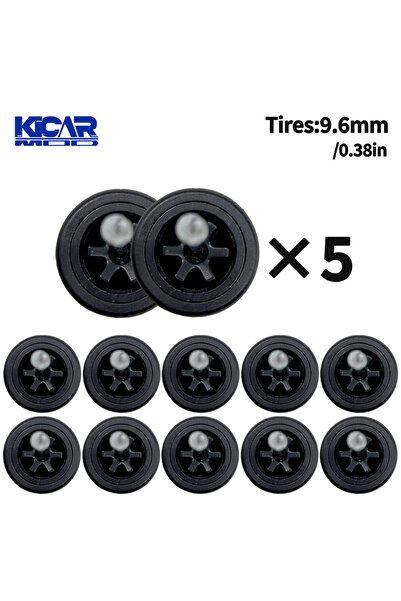 Choice8 TY70946 1/64 Model Q Car Wheels with Detachable Slicks Tires for Toy ...