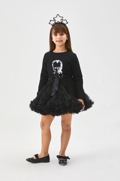 Le Mabelle Black Girl's Tutu Skirt - Bonita