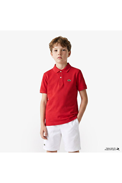 Lacoste Çocuk Kırmızı Polo