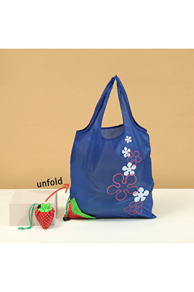 Choice4 1PC-b Foldable Shopping Bag Convenient Carry Bag Reusable Storage Poc...
