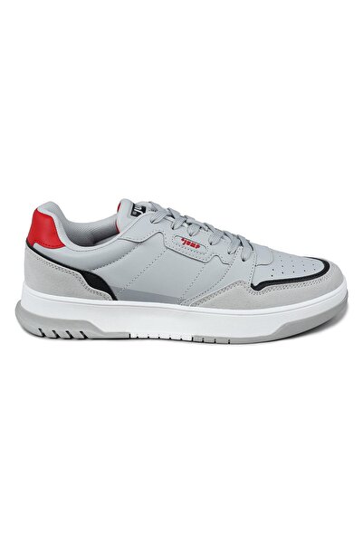 Jump 28662 Açık Gri - Kahverengi Erkek Sneaker Günlük Spor Ayakkabı