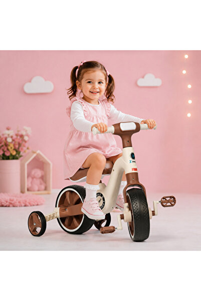 ZEDX 3-in-1 Kids Balance Bike & Tricycle with Training Wheels and Pedals | Ad...
