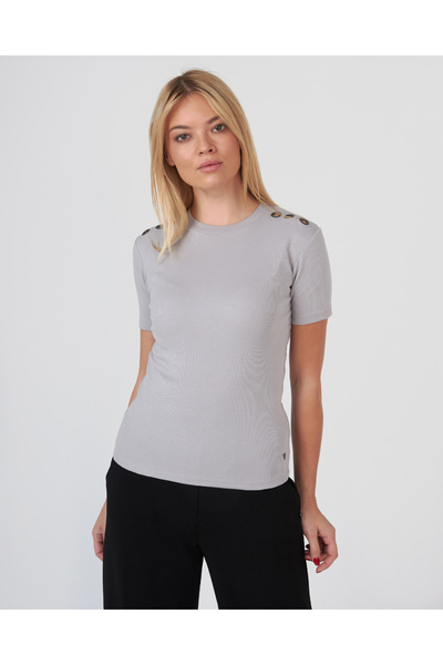 Funky Buddha 001.003203\FBL124-04218-GREY MELANGE Γκρι