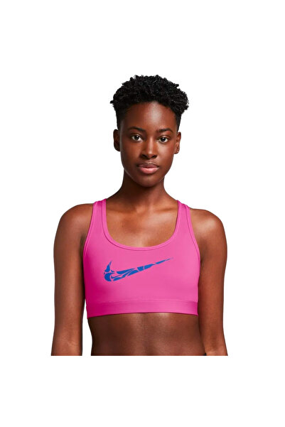 Nike W NK SWSH LS HBR BRA FN2898-605 Φούξια