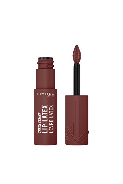 Rimmel Thrill Seeker Lip Latex Liquid Lipstick, Salty, 6Ml
