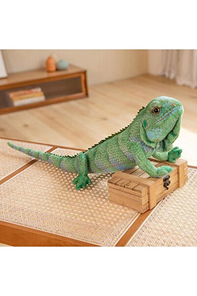 Choice 65cm molvse65cm 65CM Simulated Mane Lizard Doll Chameleon Plush Toy Cr...