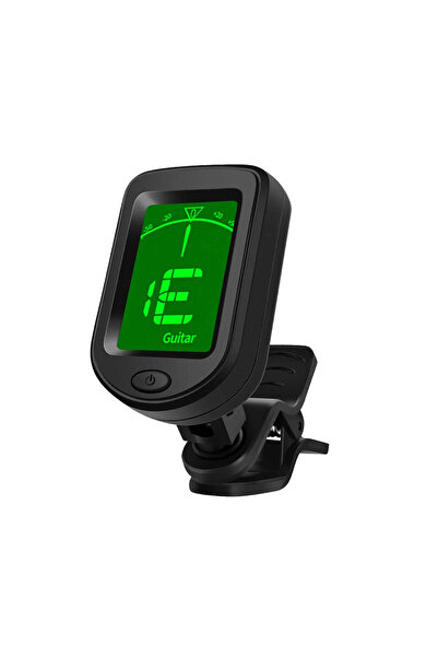 Choice Black T-02 Guitar Tuner Clip-on Chromatic Digital Tuner LCD Display Mi...