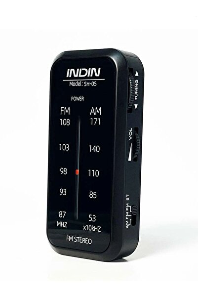 Choice1 black Portable FM Stereo Radio Receiver with Sound Effects FM76-108MH...
