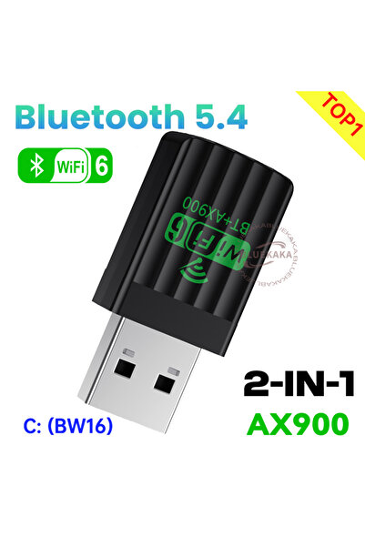 Choice No.D 2IN1 900Mbps USB Adapter Bluetooth5.4 Dongle Adaptador Dual Band ...