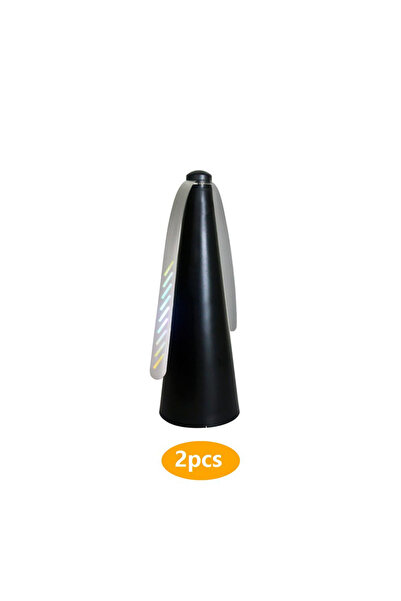 Choice1 2pcs Black Outdoor Fly Bug Repeller Kitchen Dining Table Meal Pest Fa...