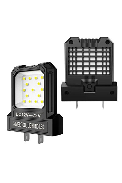 choice2 Black 12V-85V Electric Tool Lithium Battery Universal LED Work Light ...