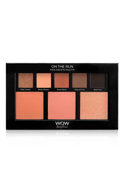 WOW Beauty باليت ظلال العيون والخدود من أون ذا رن