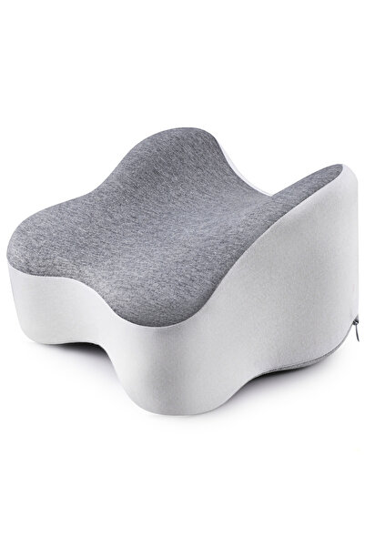Choice Light Grey Sofa Pillows, Memory Foam Knee & Leg Pillow for Side Sleepi...