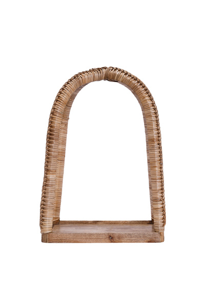 Yargıcı Rattan Mango Ağacı Fener(18x18x46 Cm)