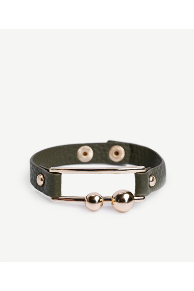 Yargıcı Leather and Metal-Accented Bracelets