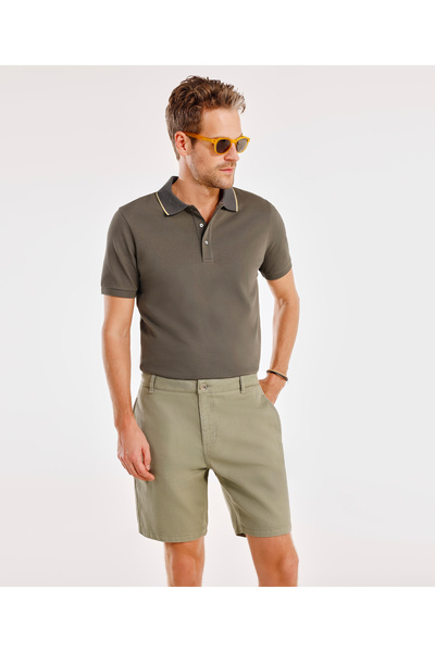 Yargıcı Classic Cut Bermuda Shorts