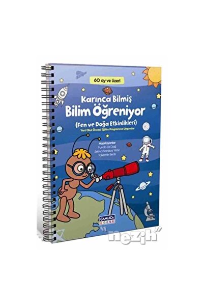 Çamlıca Çocuk Yayınları 60 Ay ve Üzeri Karınca Bilmiş Bilim Öğreniyor