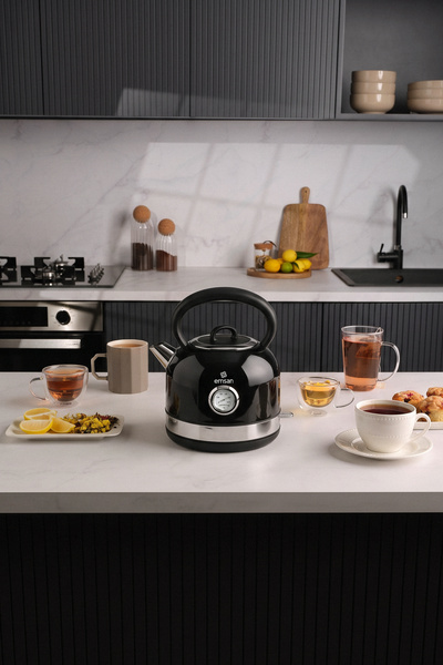 Emsan Retro Su Isıtıcısı 2202 Retro 2,2L Siyah 2200W