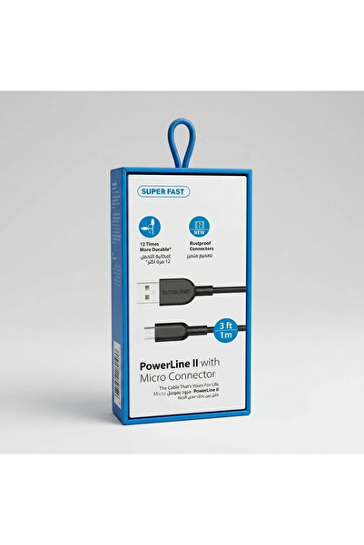 H كابل مايكرو USB (متر 1 )