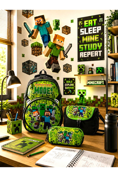 Shopiolog Primary School Orthopedic Waterproof Backpack with Water Bottle Poc...