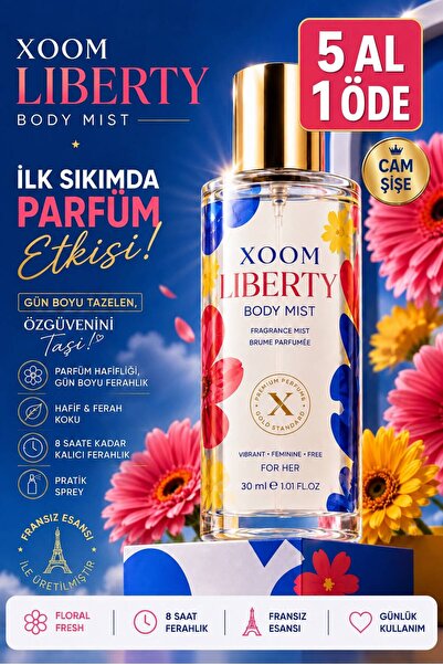 Liberty Body Mist 30 ML - Gün Boyu Tazelik