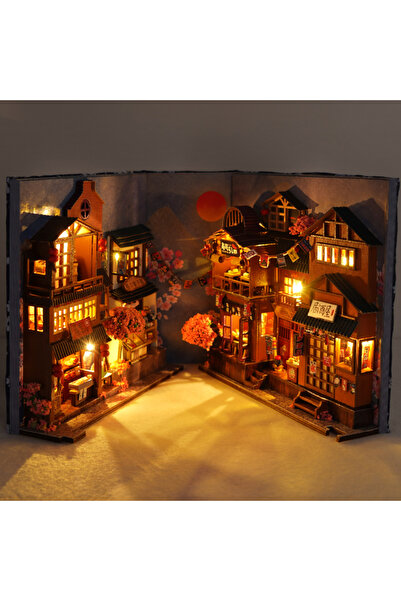 Choice Multi-Colored 1pc, DIY Book Nook Kit, Assembly Model Kit, Bookshelf De...