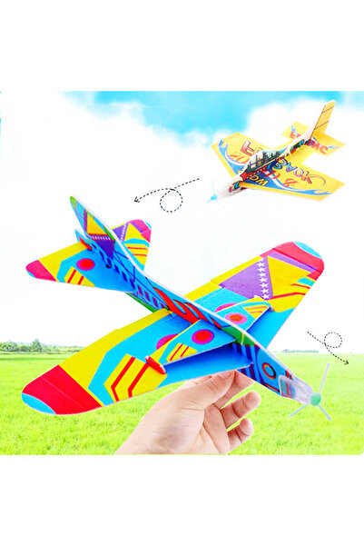 Choice 6pcs-1 6PcsDIY Creative Assembled Rotary Aircraft Small Gifts Kids Bir...