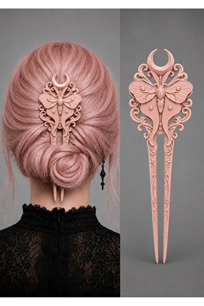 MAHLA Gothic Hairpin, Hairpin, Hook Clip, U Clip, Bun Pin