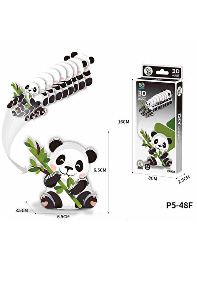 Choice4 Panda Children's Cartoon Dinosaurs 3D Three-dimensional Puzzle Toys D...