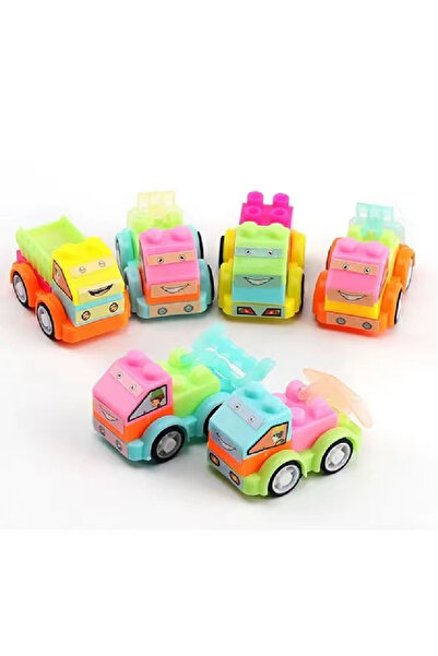 Choice1 12pcs-1 12PC Mini Children's Educational Assembly Construction Vehicl...