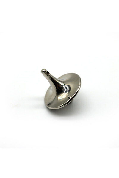 Choice Silver Metal Gyro Hot Movie Totem Silver Hand Spinning Top Fingertips ...