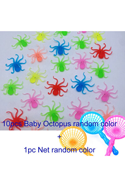 Choice5 1set baby octopus Children's 10Pcs/Set Kawaii Simulation Goldfish Bab...