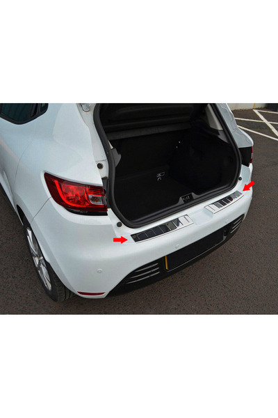 S Dizayn S-Dizayn Renault Clio 4 HB Krom Arka Tampon Eşiği 2012-2019 7019020