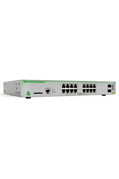 Allied Telesis SWITCH 16PORT 10/100/1000T/+2SFP AT-GS970M/18-50