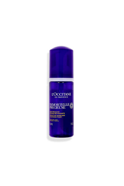 L'Occitane Immortelle Precious İlk Yaşlanma Belirtileri için Temizleyici Köpük, Ölmezotu Yağı İçeren, 150 ml