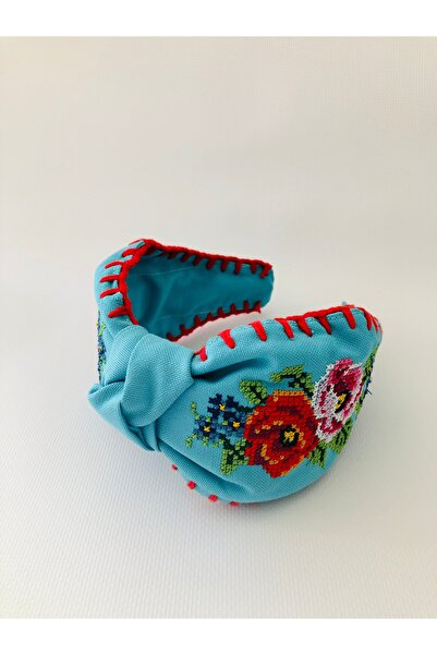 LiewensStyle Hand-Embroidered Bohemia Crown with Canvas Embroidery