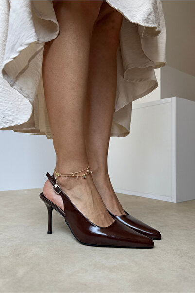 Mupa Shoes Γυναικείες γόβες ACI KAHVE